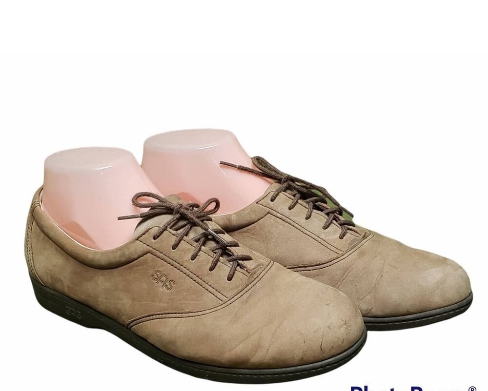 SAS Brown Tripad Comfort Oxfords Comfort Dress Casual Shoes Made is USA
